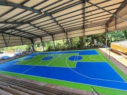 Foto de Cancha de Básquetbol Cubierta